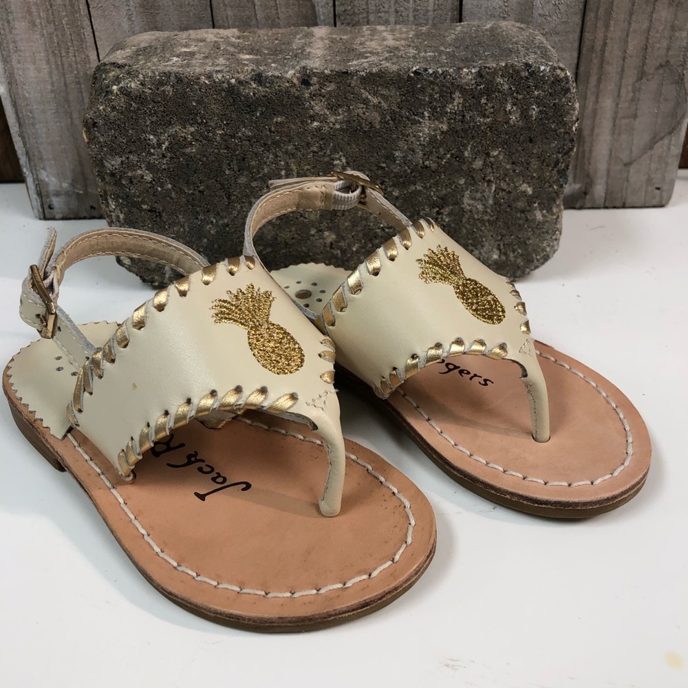 Little Miss Pineapple Sandals - Picture 2 of 4